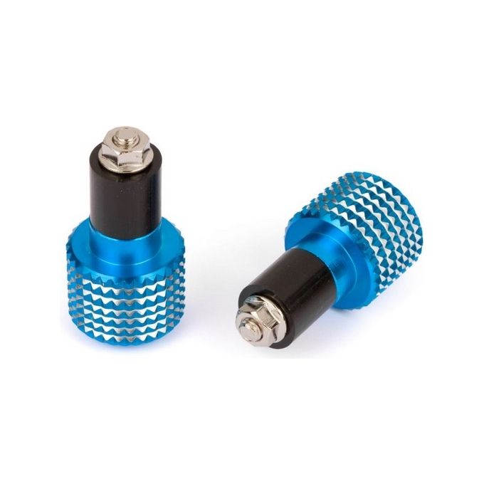 Sifam Contrappesi Manubrio Zigrinato diametro 17 Anodizzati Blu