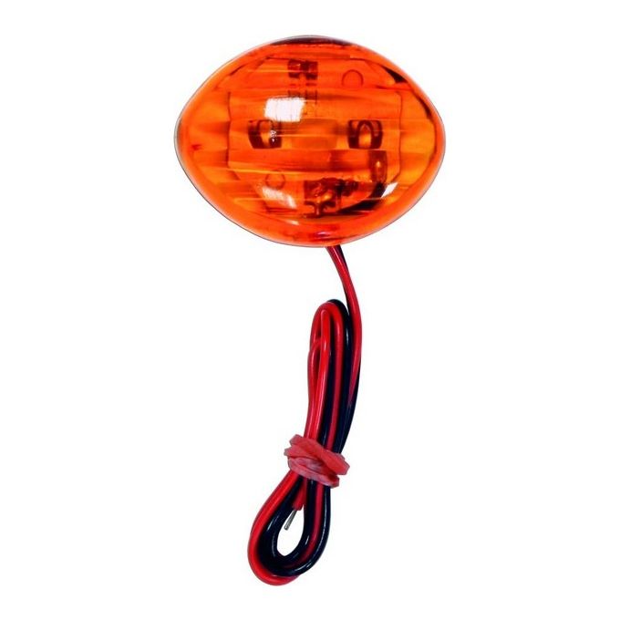 Sifam Freccia moto singola LED Ovale Arancione 35 x 30mm