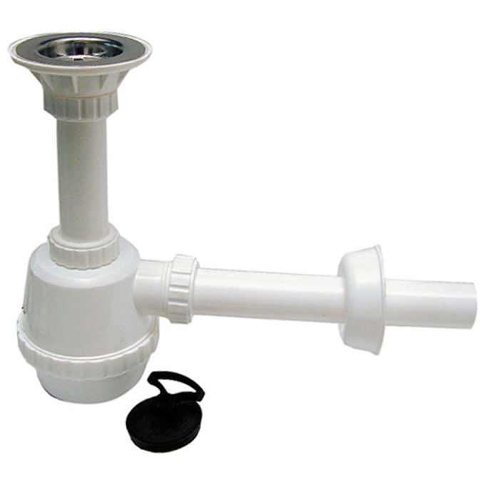 Sifone Plastica per Lavello 1 Via 361