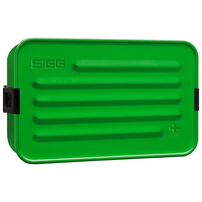 Sigg Bottles Metal Box Plus L Green Lunch Box 1.2 Litri