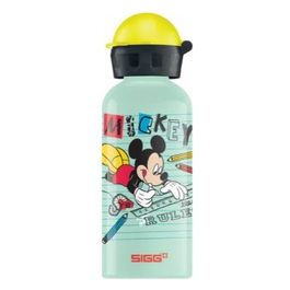 Sigg Bottles Mickey School Borraccia Alluminio per Bambini 0.4 Litri