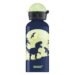 Sigg Glow Moon Dinos Borraccia Bambini 0.4 Litri in Alluminio Ermetica