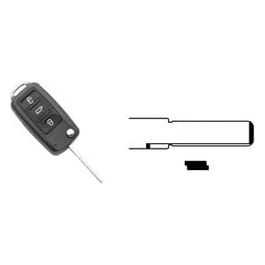 Hu66brs8 Guscio Chiave Auto per Seat/Skoda/Volkswaghen