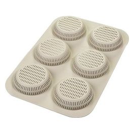 Stampo 3D per 6 Biscotti a Forma di Panini Burger Bread
