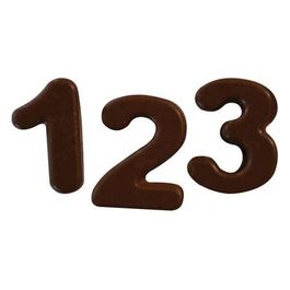 Silikomart Stampo Cioccolato Numeri Choco 123 Silicone