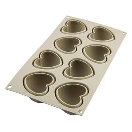 Stampo Dolci Cuoricini 8 Forme