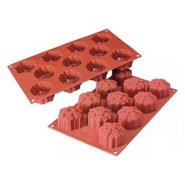 Stampo Dolci Snowflakes 11 Posti