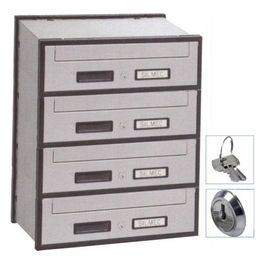 Casellario Oriz 4P Acc Silver 4B1-501