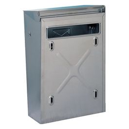 Cassetta Lettere Inox Con Tetto 325 X 220 Mm 