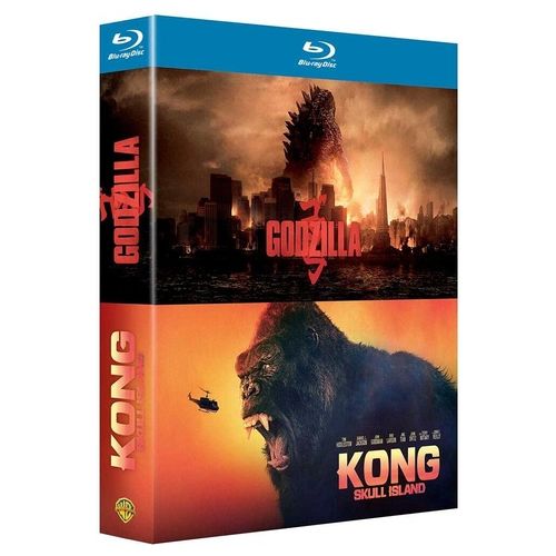 Godzilla  Kong : Skull Island - Coffret Blu-Ray (gl_dvd)