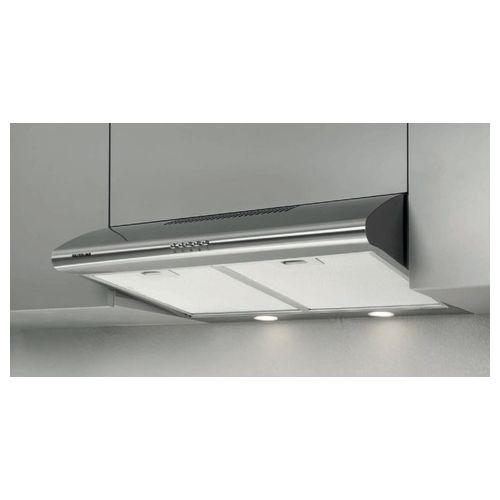 1201.9.733.01 Cappa ad incasso Filtrante Controllo con tasti Classe Energetica D Sottopensile 3 Velocità Portata 480 m³/h 90cm Inox