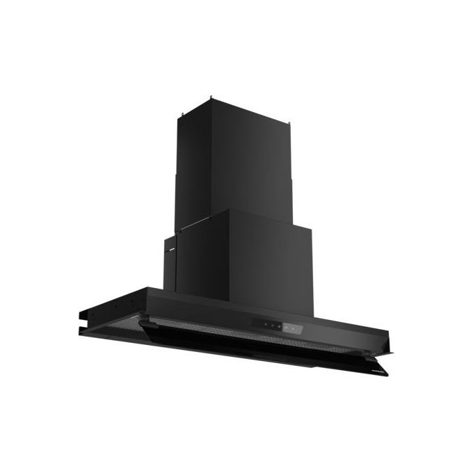 Silverline 3129.9.733.28 Inside 3 Cappa Cucina Filtrante da Incasso Larghezza 90 cm Classe A colore Nero