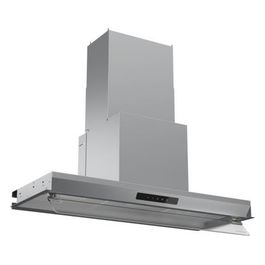 3129 Inside 3 3129.9.733.27 Cappa Cucina Aspirante a Parete Larghezza 90 cm Profondità 35 cm Capacità 635 m3/h Classe A colore Inox