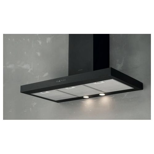 3170.6.733.04 Cappa a Parete Aspirante Classe energetica C 3 Velocità Portata 562m3/h 60cm  Nero