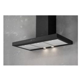 3170 90 Cappa a Parete Aspirante Classe  energetica C 3 velocità Portata 581m3/h 90cm Nero