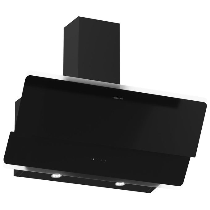 Silverline 3490.8.733.01 Oslo Cappa a parete cm. 80 Classe A nera