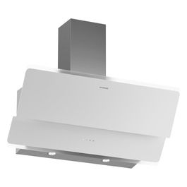 3490.9.733.02 Cappa Cucina Aspirante a Parete Larghezza 90 cm Profondità 39 cm colore Bianco