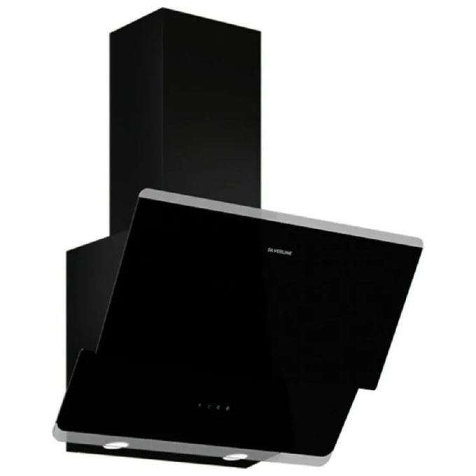 Silverline Cappa Aspirante a Parete 90 cm Nero 648 m³-h 3490 Oslo