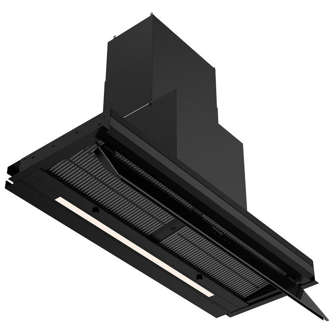Silverline 3129.9.733.37 Inside Core Pro Cappa da Incasso 90 cm 648 m³-h Classe A 64 dB Touch colore Nero