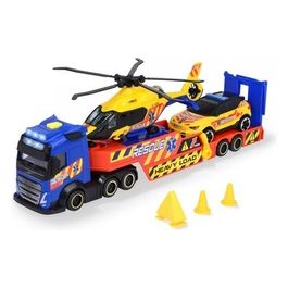 Mezzo Soccorso Dickie Camion Volvo FH16 con XC40 e Elicottero Airbus H16