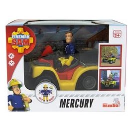 Simba Playset Sam il Pompiere Quad Mercury con Personaggio
