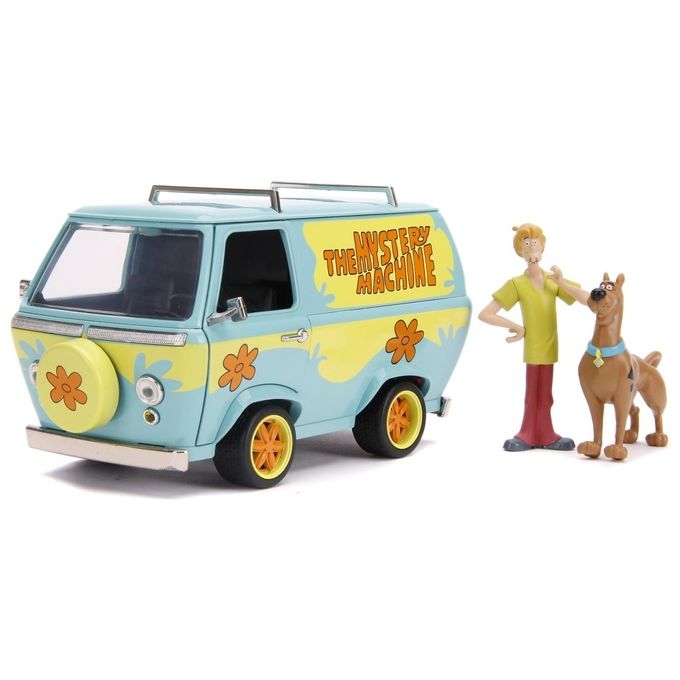 Simba Scooby-Doo Mystery Machine 1:24 + Scoby e Shagy