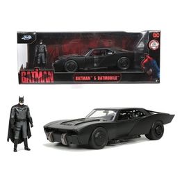 Simba The Batman BatMobile 2022 in Scala 1:24 con Personaggio Funzionamento a Ruota Libera