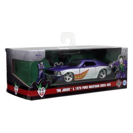 Simba Toys Jada Batman Joker Ford Mustang Scala 1:32 con Joker