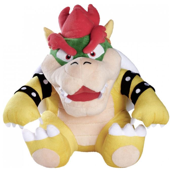 Simba Toys, Super Mario Bowser Peluche, 30 cm