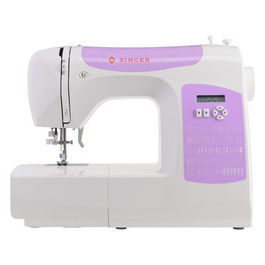macchina da cucire automatica c5205 violetto con display lcd e luce led