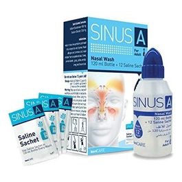 Sinus A - Kit Lavaggio Nasale 120 Ml Per Adulti 1 pz.