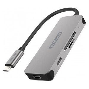 Sitecom CN-406 USB-C Hub & Card Reader