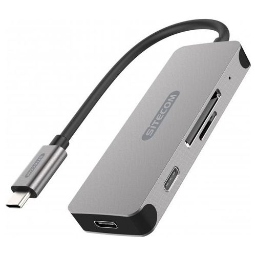 Sitecom CN-406 USB-C Hub & Card Reader