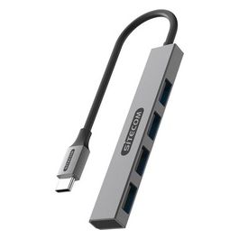 Hub USB C a USB A Nano Grigio