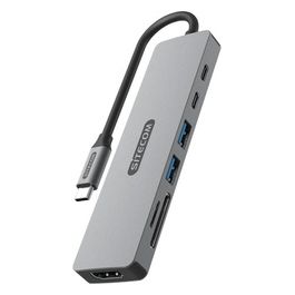 Hub USB C Power Delivery Grigio