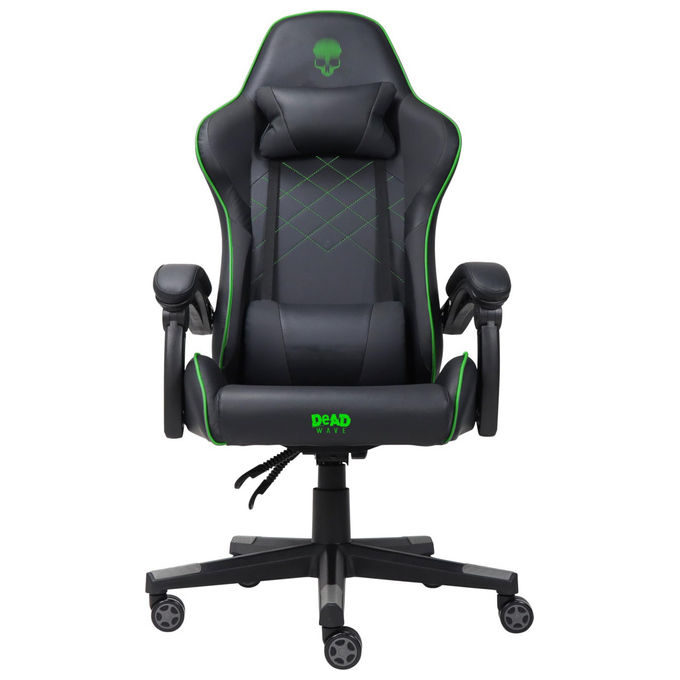 Skull Factory Sedia Gaming SF ACC0113 Advance Nera e Verde