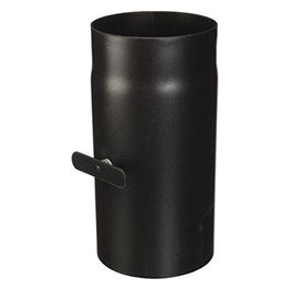 Sweden Millennium Tubo da 2mm con Valvola Acciaio Nero 15x30cm