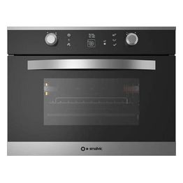 Smalvic FI45VP LX11-ETCR Forno Elettrico Multifunzione Misto a Vapore da Incasso Capacità 35 Litri Classe Energetica A 17 Programmi Vapore assistito Touch control 59,5 cm Inox