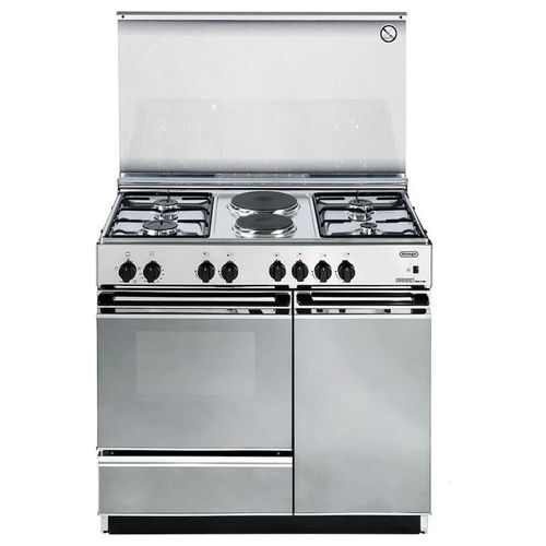 Cucina a Gas con Forno Inox 86x50 cm