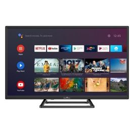 Smart Tech 32HA10T3 Tv Led 31.5" Wide Smart-Tv Android 9.0 Dvb-t2/s2 Hd Nero