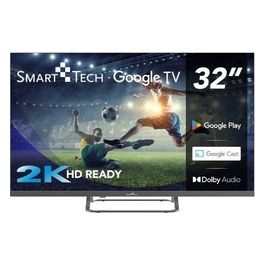 32HG01V Smart TV 32 Pollici HD Ready Display DLED Sistema Google TV DVBT2/C/S2 Classe E colore Grigio