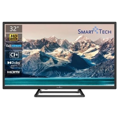 Smart Tech 32HN10T3 Tv Led 32" Hd 3 Hdmi 2 Usb Dolby Audio Nero