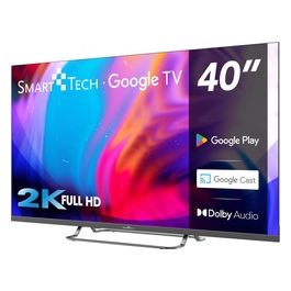40FG01V Tv Led 40 pollici Full hd Google Tv 3 Hdmi 2 Usb Tivusat Base