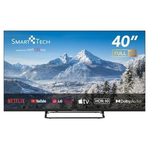 40FW01V Smart TV 40 Pollici Full HD Display LED Sistema Web OS DVBT2/C/S2 Classe E Wi-Fi colore Nero