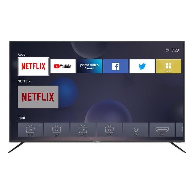 Smart Tech SMT43F30UV2M1B1 Tv Led 43'' Wide Smart-Tv 4K Linux