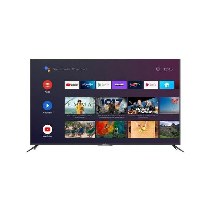 Smart Tech SMT65E1MUC2M1B1 Tv Led 65''' Wide Smart-Tv 4k Android 9.0 Dvb-t2/s2 Uhd 3840x2160 Nero