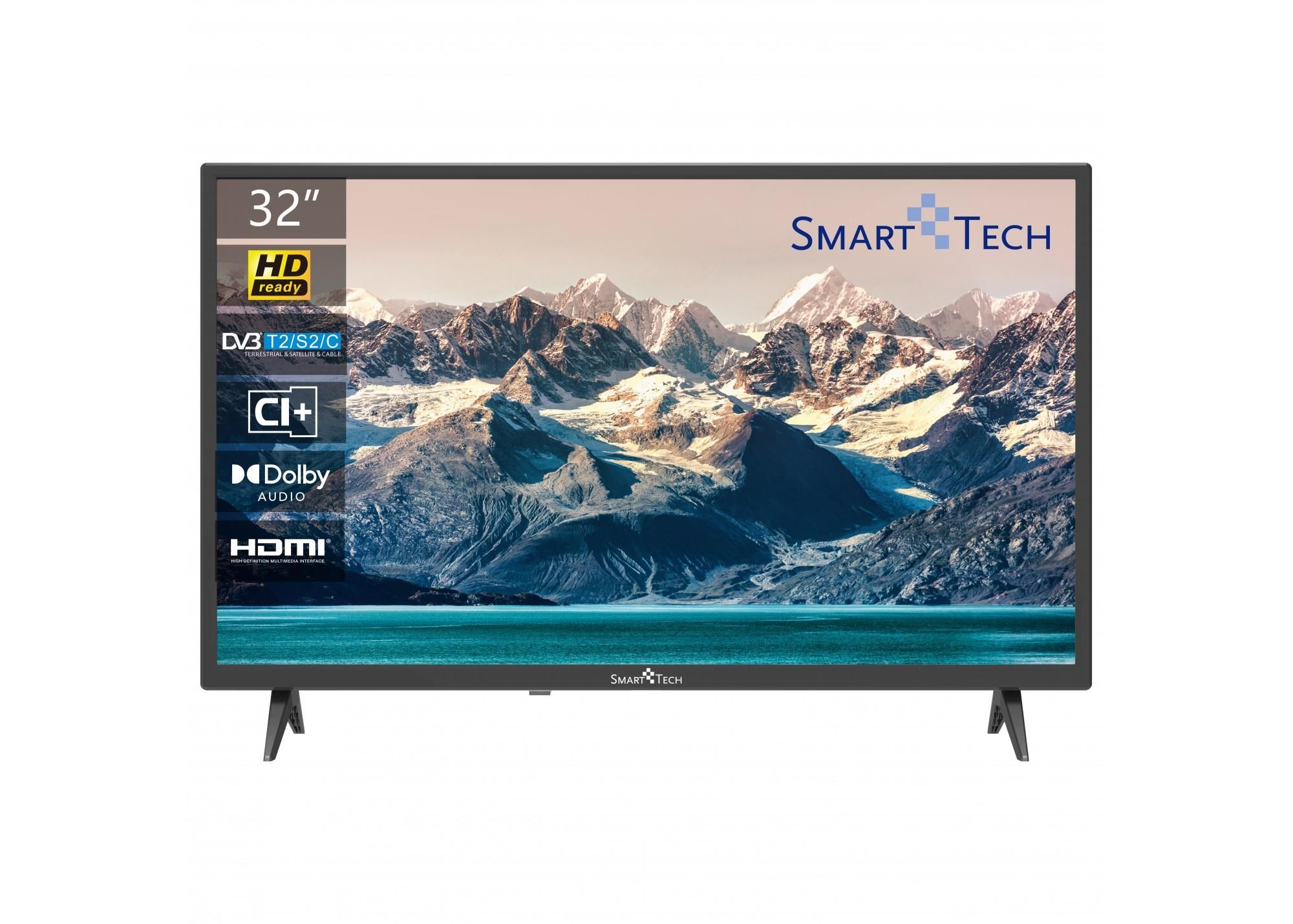 Smart Tech Tv Led 32HN10T2 32 pollici Hd Hotel mode Dolby