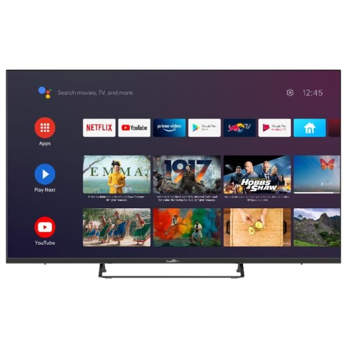 Smart Tech Tv Led 43UA10V3 43 pollici 4k Ultra Hd Smart tv Android 9.0 Quad Core 1,5G/8G Dolby Audio Bluetooth 2T2R Wi-Fi DVB-T2/C/S2 H.265