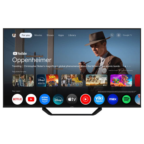50QG06K QLED TV 50 pollici Google TV UHD 4K colore Nero