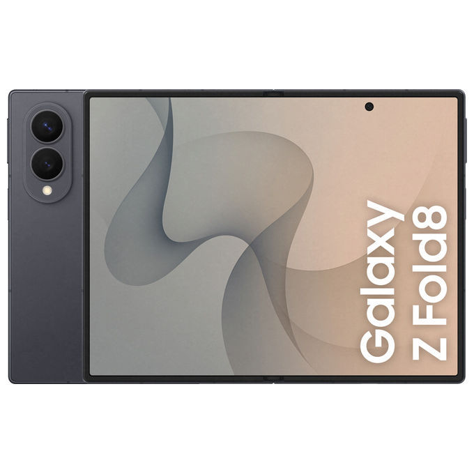 Samsung SM-F971BZKCEUE Galaxy Z Fold8 Smartphone 512GB RAM 12GB 5G Fotocamera 50MP colore Grafite